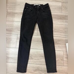 Lovers + Friends Black High Rise Skinny Jeans Size 25
